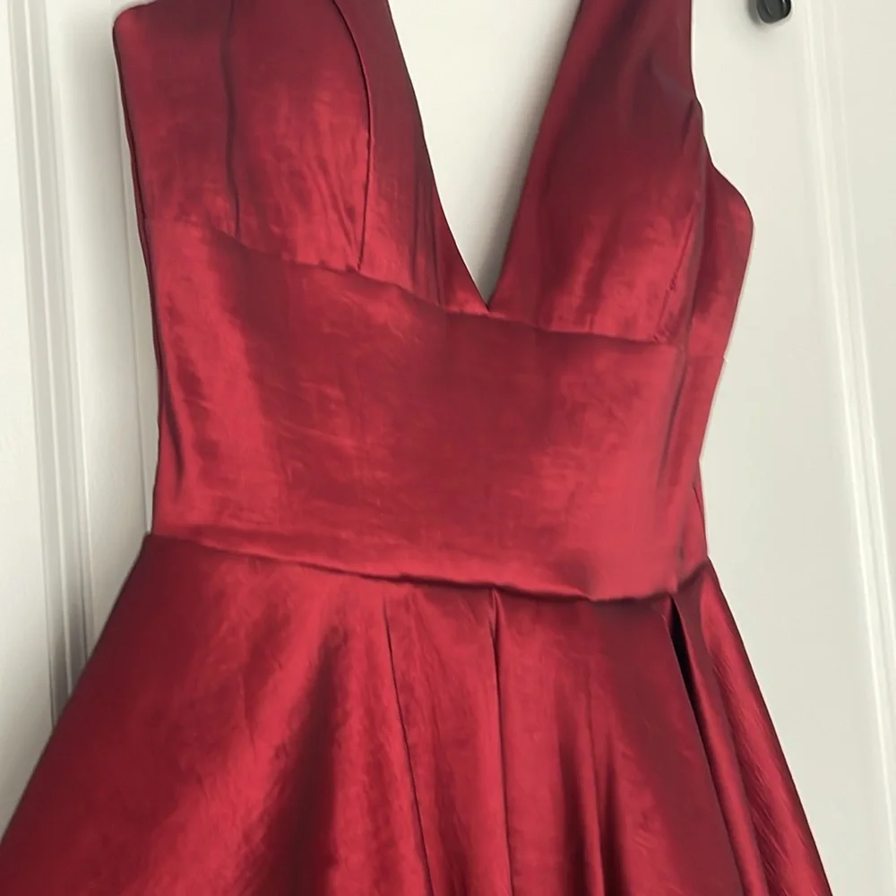 Carolina Red Prom Dress - Picture 2 of 4